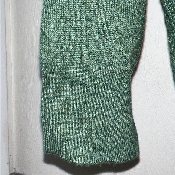 Quince Women’s Forest Green Crewneck Sweater - Picture 6 of 9